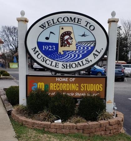 Muscle Shoals Electric Board sign
